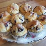 homemade blueberry muffins