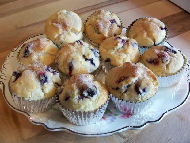 homemade blueberry muffins recipe