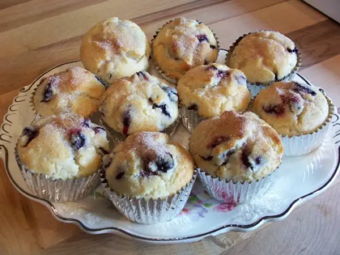 Homemade Blueberry Muffins Recipe