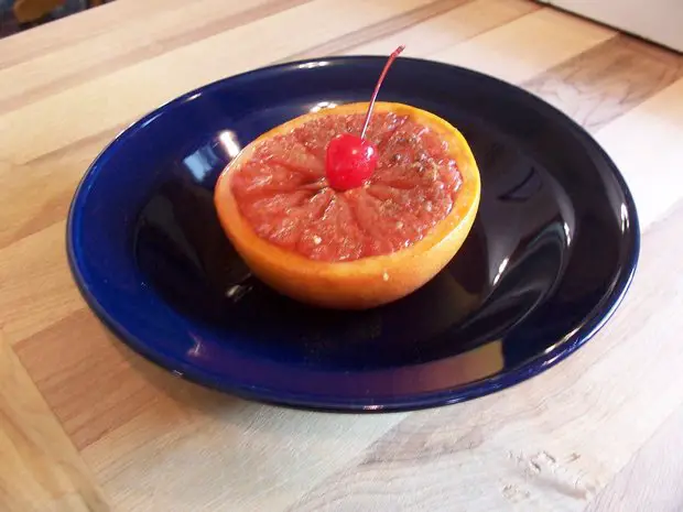 broiled grapefruit