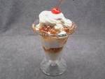 apple cinnamon delight ice cream sundae