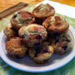 Blueberry Cream Cheese Muffins. Mothers Day Brunch Ideas