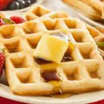 make waffles for a large group