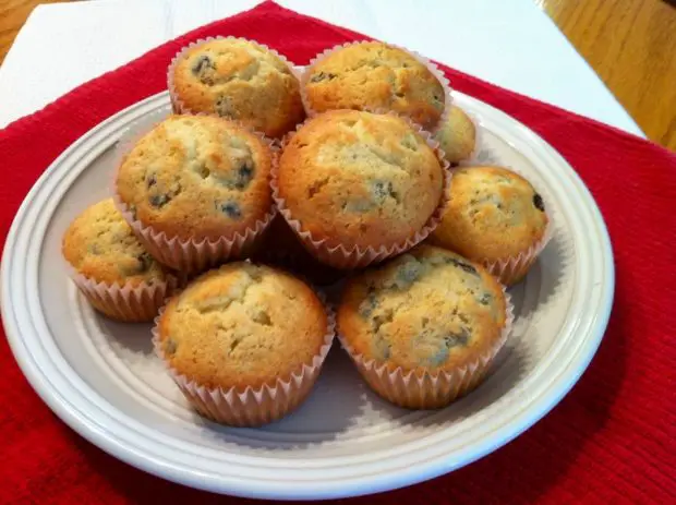 Heirloom Raisin Muffins