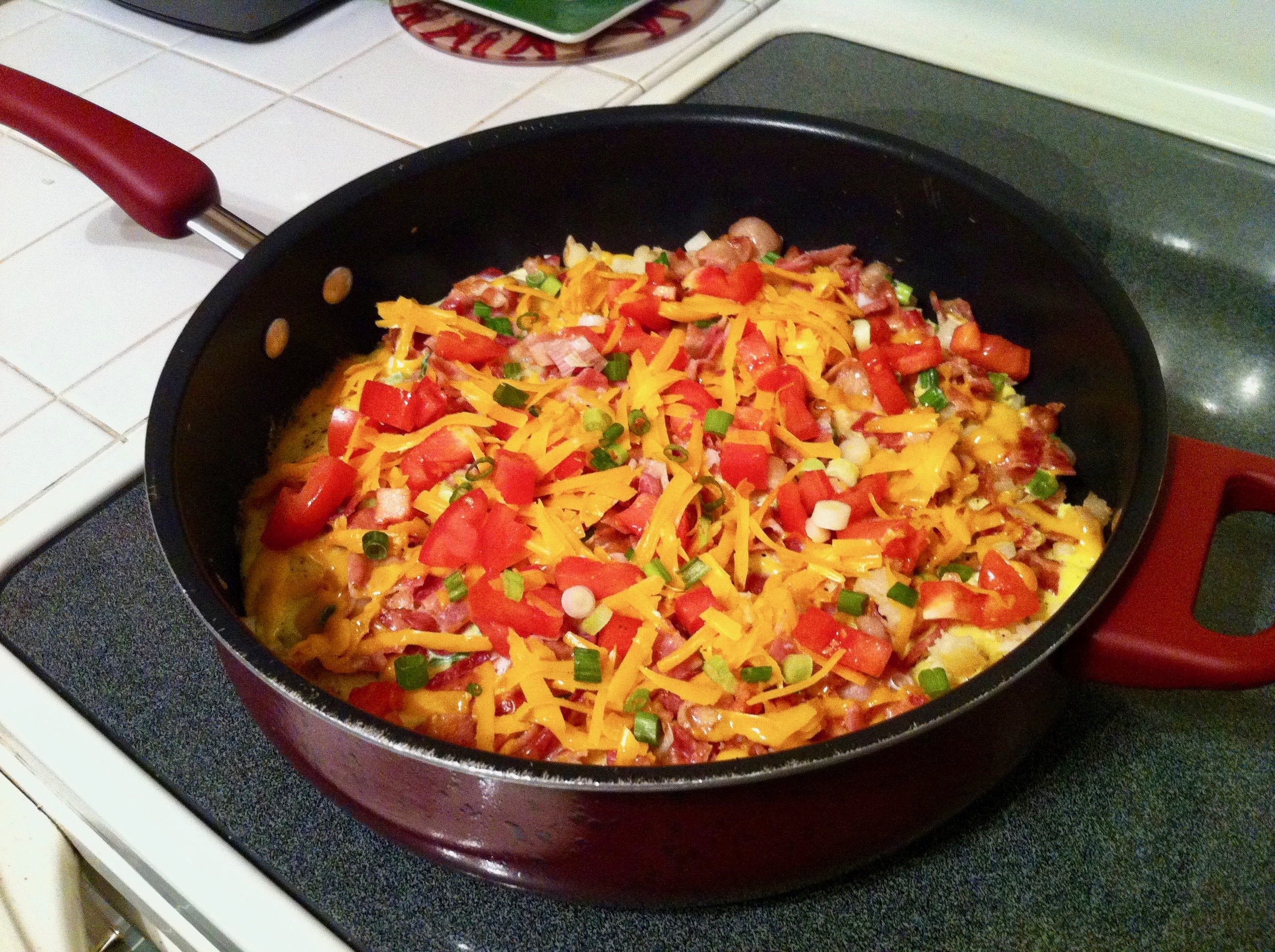Egg and Hash Brown Breakfast Skillet | Vintage Cooking