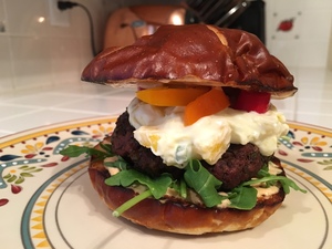 Jamaican Jerk Burgers Recipe