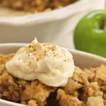 homemade apple crisp recipe