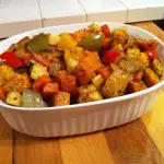 oven roasted vegetables