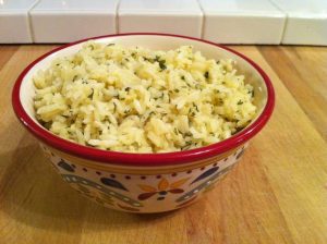 cilantro lime rice for fish tacos