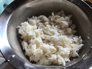 flaked crab meat