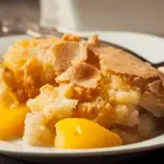 fresh peach cobbler