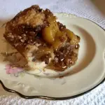 peach coffee cake