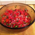 pico de gallo for fish tacos