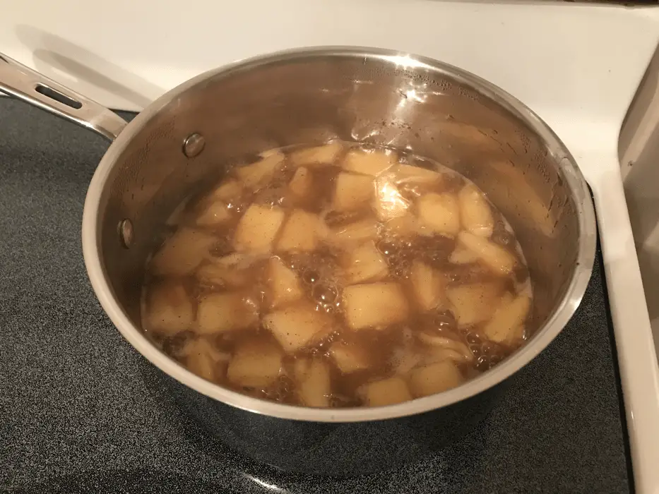 Spiced Pineapple Sauce with Cinnamon and Cloves Vintage Cooking