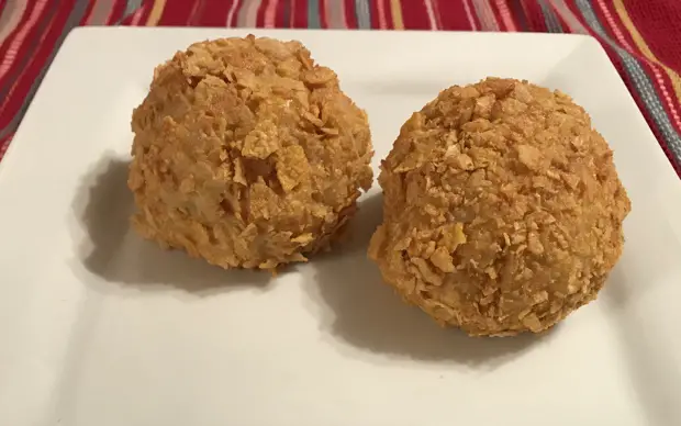 cheesy mashed potato balls