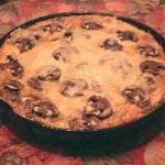 mushroom and swiss quiche