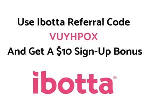 Ibotta Referral Code: VUYHPOX