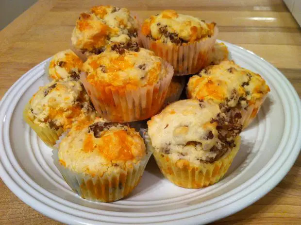 cheddar sausage muffins