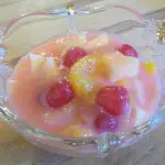 pretty in pink fruit salad recipe