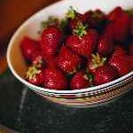 bowl of strawberries