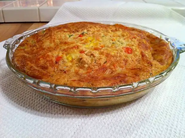 bell pepper quiche