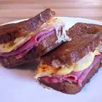 homemade reuben sandwich