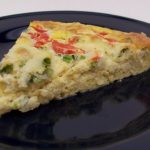 crustless crab quiche