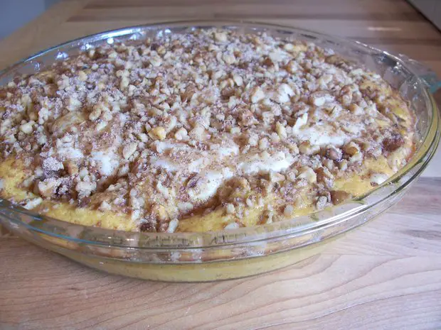 peaches and cream coffee cake