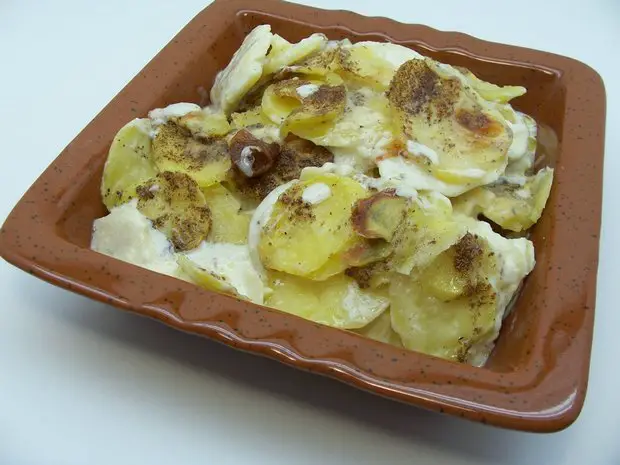 scalloped potatoes