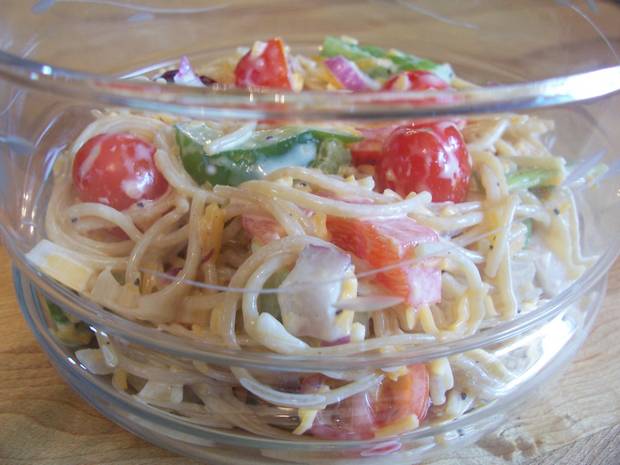 Spaghetti Pasta Salad
