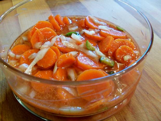 copper penny carrot salad