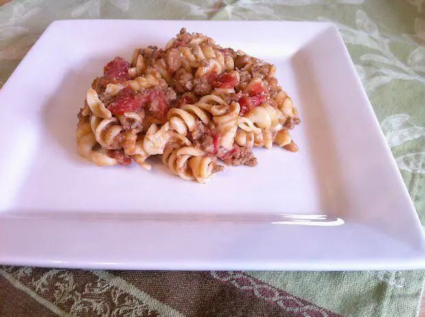 easy hamburger casserole