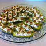 chicken salad pickle boats
